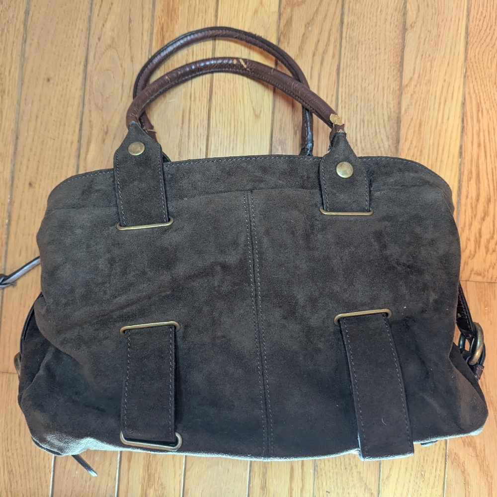 VINTAGE Emilie M brown bag, trendy style